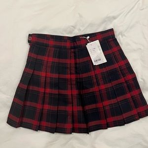 Plaid skirt